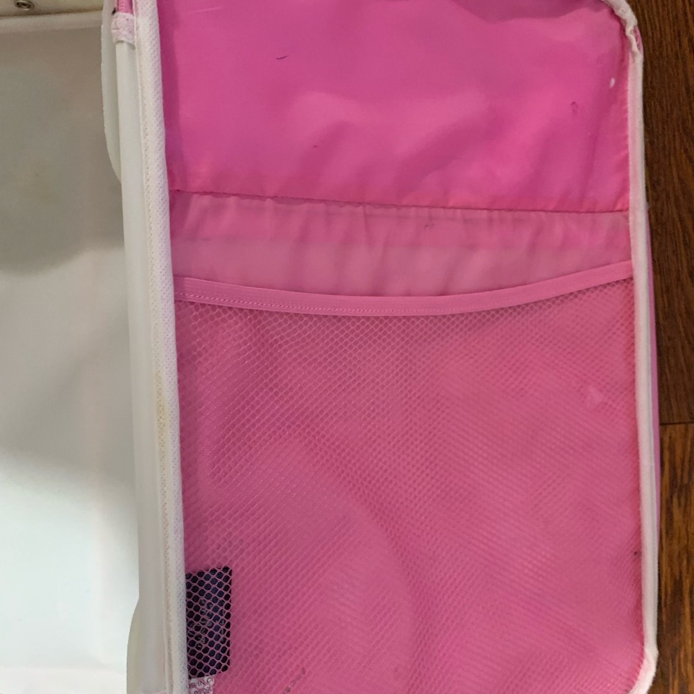 Baby Phat Pink and White Kids Organizer